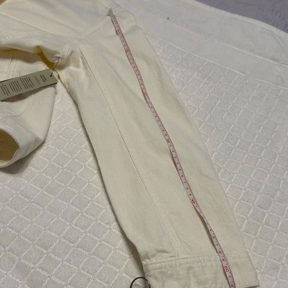 Liverpool Cream Button-Front Utility Jacket - Picture 9 of 11